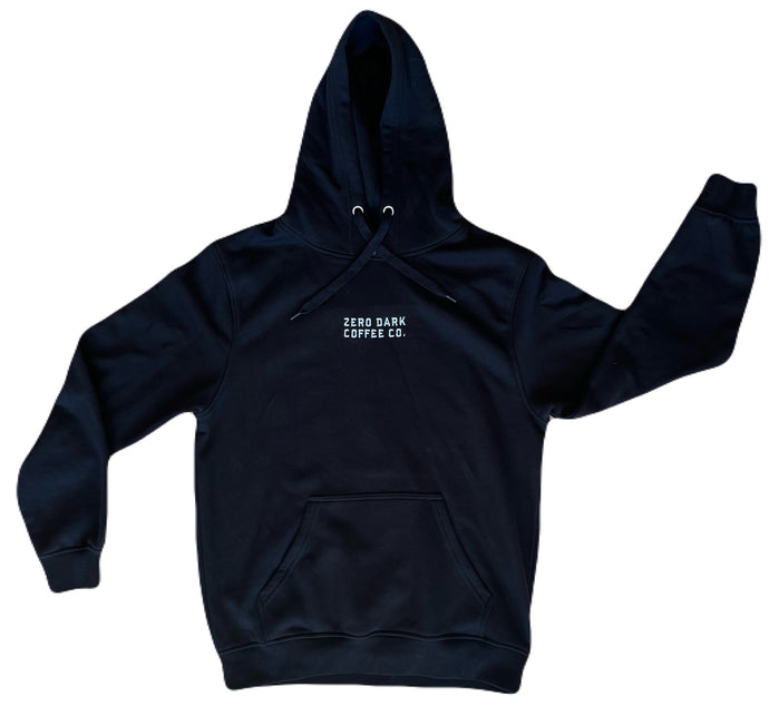 Zero Dark Coffee Co. Embroidered hoodie